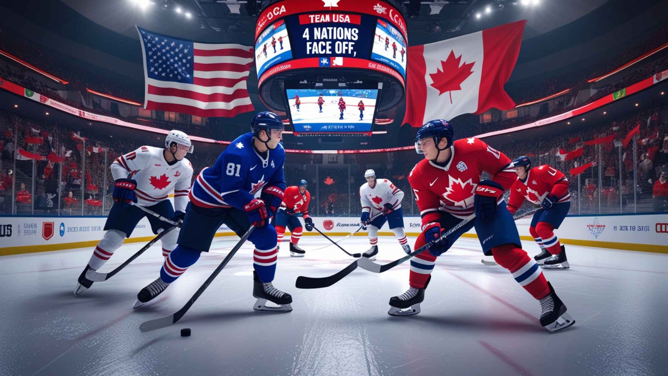 USA vs Canada: The Rivalry, The 4 Nations Face Off, and the Future of Hockey