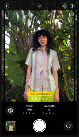 i phone se 4 camera filters