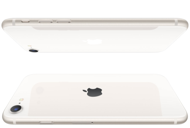 iphone se 4 back view